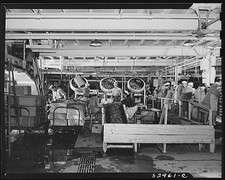 Photo:Bridgeton New Jersey 1942 Seabrook Farm Asparagus Packing House picture