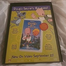 Doug's 1st Movie Disney Framed Print Ad 1999 8.5x11 Vintage picture
