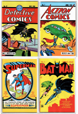 Detective Comics #27 Action Comics #1 Superman #1 Batman #1 Facsimile SET Lot picture