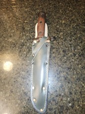 WWII WW2 Finnish M39 Mosin Nagant Reproduction Bayonet w/ Sheath Military Dull picture