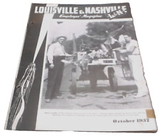 OCTOBER 1937 LOUISVILLE & NASHVILLE L&N EMPLOYEE MAGAZINE picture