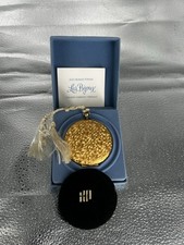 NOS Vintage John Robert Powers Golden Compact Pendule Unused Box Tassel Set picture