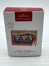 Hallmark 2023 Nifty Fifties Keepsake Ornaments Special Edition Ornament 50 Years picture