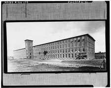 Manchester NH Amoskeag Millyard No 11 Mill 1889 West Side Merrimack River picture