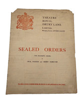 1914 Sealed Orders - C M Hallard Mildred Cottell Kenneth Douglas Fanny Brough picture