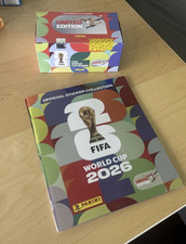 Panini World Cup 2026 Swiss United Edition Box 100 packs (700 Stickers) + Album picture