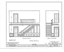 Hatfield Massachusetts Lieutenant David Billings House 1836 HABS Drawings picture
