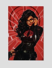 G.I. Joe A Real American Hero #330 Baroness Premium Print Poster 11x17 Wall Art picture