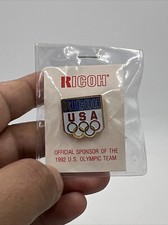 Vintage 1992 U.S. Olympics Ricoh Pin NOS picture