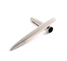 LAMY 2000 Piston Fountain Pen STAINLESS STEEL / SILVER model 02 14K gold nib picture