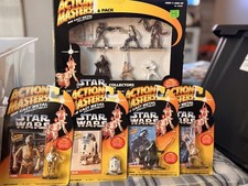 Vintage Star Wars Action Masters Die Cast Lot 1994 Kenner Sealed Rare Mint Cond. picture