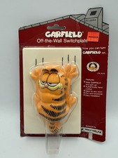 Vintage Garfield Cat Off The Wall Light Switch Plate Cover claw scratch marks picture