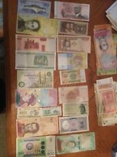 Uncirculated Lot of 10 Different Foreign PAPER MONEY BANKNOTES WORLD CURRENCY  picture
