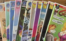 Genus 1990’s Comic Lot Of 11  picture