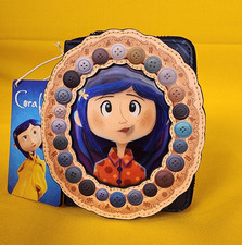 Loungefly Coraline Portal Button Frame Lenticular Zip Wallet NEW picture