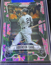 2026 Panini Prizm MLB Robinson Cano Lotus Flower SSP /18 Parallel NYY Yankees picture