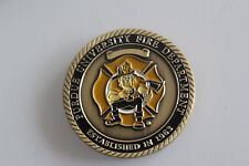 Purdue University Fire Department Challenge Coin picture