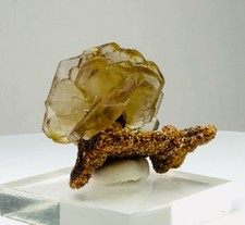 BARYTE GOLDEN CRYSTALS attached on MATRIX from PERÚ........GORGEOUS BARYTE PIECE picture