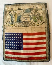 World War I WW1 WWI Flag Belonging To The Estate Of Admiral Albert Gleaves picture