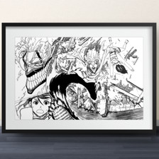 Dandadan Inked Sketch Chapter 2 - 11x17