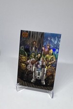 Topps 2018 Star Wars Galaxy Celebration on Endor #78 10/25 R2-D2 C-3PO picture