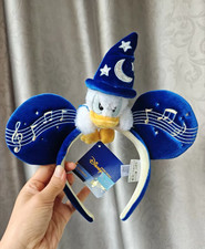 Authentic 2026 Disney Donald duck philharmagic mickey ear headband disneyland picture
