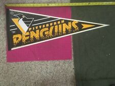Vintage NHL Pittsburgh Penguins Edition #1 Pennant WinCraft Hockey -FAST SHIPPER picture