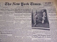 1951 JULY 7 NEW YORK TIMES - SAN FRANCISCO SET FOR TREATY WITH JAPAN - NT 2028 picture