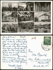 Postcard Neuendettelsau MB: mother house, kindergarten, sister house 1958 picture