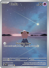 Pokemon Cleffa 202/197 Holo Illustration Rare Obsidian Flames NM picture