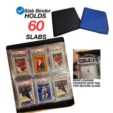 Graded Trading Card Binder | 60 slab capacity | Pokemon or Sports Cards Folder picture