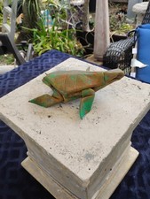 Handmade 100% Leather Origami Sea Turtle picture