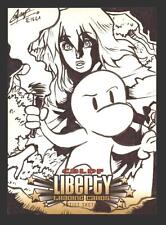 2011 Cryptozoic CBLDF Liberty Artist Sketch Card Bone by Remy 
