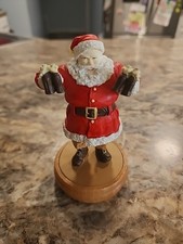 Coca-Cola Santa Claus Figurine Holding Coke Bottles by Willitts Galleries U-Pick picture
