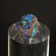 Natural 28g Azurite Malachite Raw Mineral Specimen Rough Blue Green Crystal picture