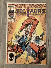 SECTAURS #3 (MARVEL 1985) “TREASON” PERILS OF THE DEADLY SWAMP COPPER AGE 🔥 picture