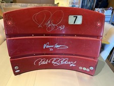 Pittsburgh Steelers Stadium Seat Signed by Franco Bleier Bettis JSA Auth picture
