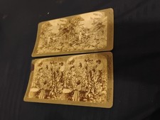 1895 Underwood Stereoview-Cotton Is King Plantation Scene Georgia & Havana Cuba picture