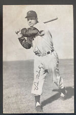 1951 Detroit MI USA RPPC Postcard Cover Vic Wertz Detroit Tigers Signed picture