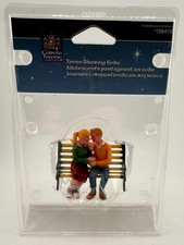 Carole Towne Teens Sharing Soda Christmas Village Figurine Lemax 72386 New picture