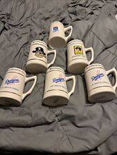 World Series Mugs Lot Vintage MLB Dodgers Pirates Royals picture