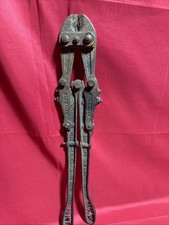H.K. Porter Bolt Cutters Size No.0 for 5-16 Inch Bolts Tool VINTAGE ANTIQUE 1892 picture