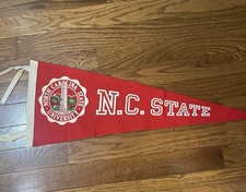 Vintage NC State University Wolfpack Felt Pennant picture