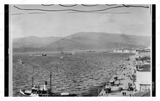 Izmir Turkey Quay and Bay Standard Postcard COPY RPPC picture