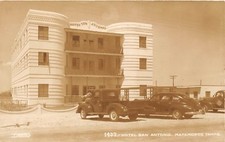D70/ Metamoros Tamps. Mexico Foreign RPPC Postcard c1940s Hotel San Antonio picture