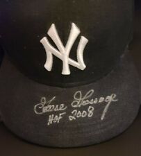 GOOSE GOSSAGE SIGNED OFFICIAL MLB YANKEES FITTED HAT NYY HOF08 W/COA+PROOF RARE  picture