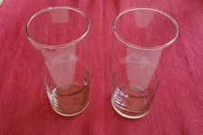 2x Superfest Glass 2x 0.25 L DDR/GDR Strong Glass East German Mitropa Stackable picture