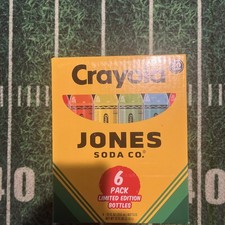 NEW/FACTORY SEALED Crayola x Jones Soda 6-Pack π₯π₯π₯ picture