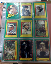 1981 Topps Indiana Jones Raiders of the Lost Ark - Complete 1-88 Card SET picture