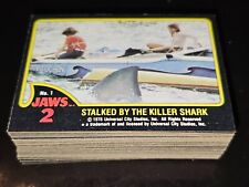 1978 Topps Jaws 2 Complete 59 Card Base Set 1-59 picture